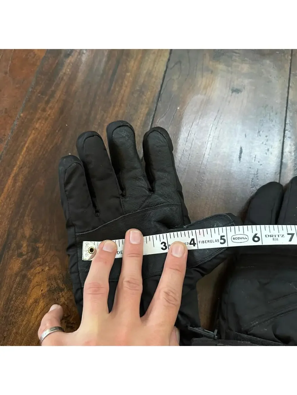Gordini Winter Gloves Women Size Small Leather Palm Gore-Tex VTG 90s